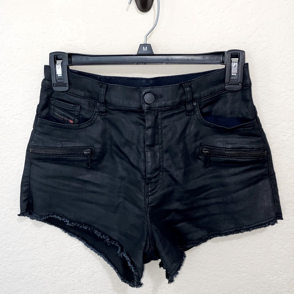 Diesel black shorts